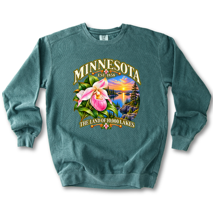 Minnesota - The Land of 10,000 Lakes Sweatshirt
