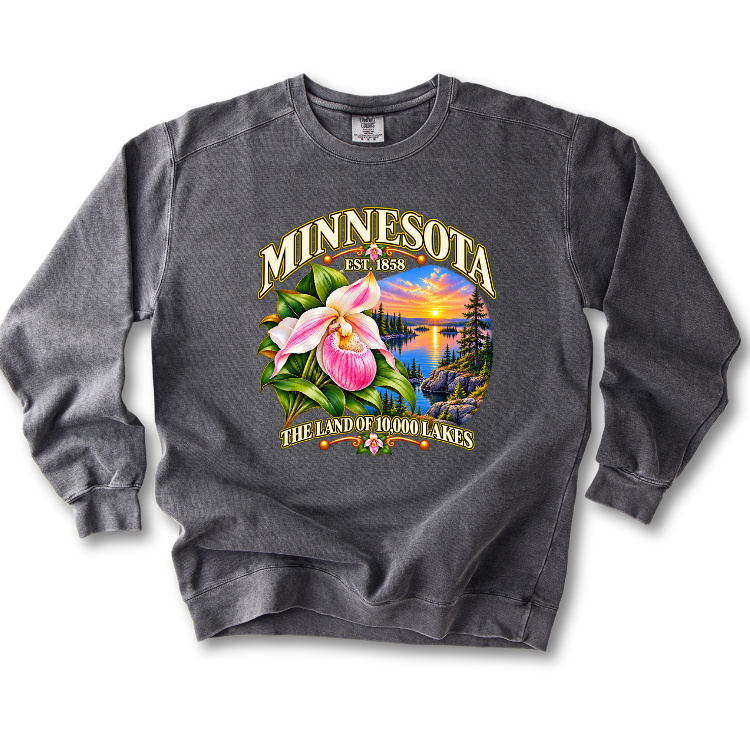 Minnesota - The Land of 10,000 Lakes Sweatshirt