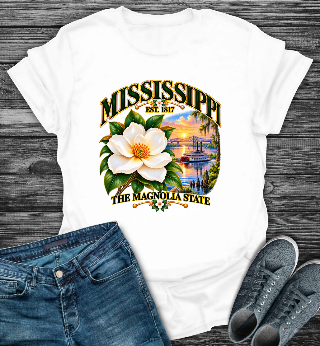 Mississippi - The Magnolia State Softstyle T-Shirt