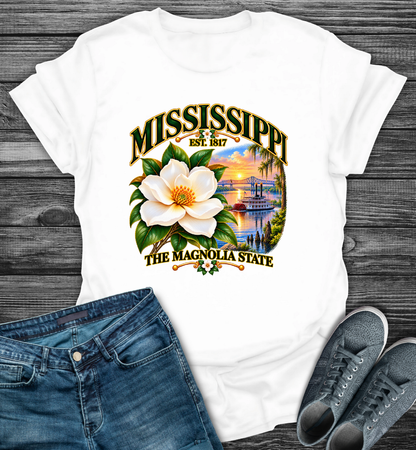 Mississippi - The Magnolia State Softstyle T-Shirt