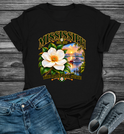 Mississippi - The Magnolia State Softstyle T-Shirt