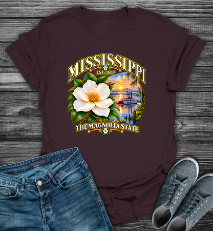 Mississippi - The Magnolia State Softstyle T-Shirt