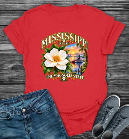 Mississippi - The Magnolia State Softstyle T-Shirt