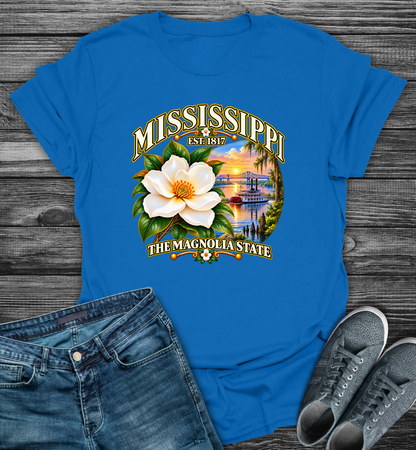 Mississippi - The Magnolia State Softstyle T-Shirt