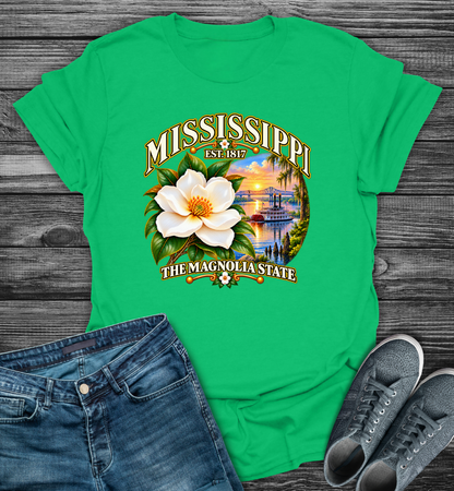Mississippi - The Magnolia State Softstyle T-Shirt