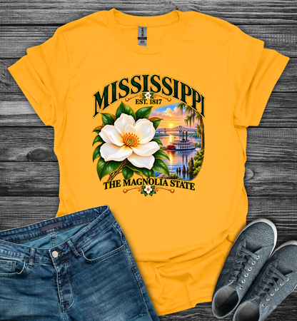 Mississippi - The Magnolia State Softstyle T-Shirt
