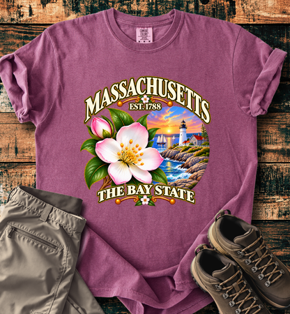 Massachusetts - The Bay State T-Shirt