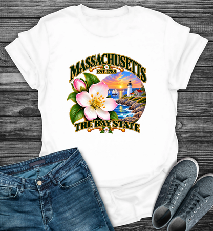 Massachusetts - The Bay State Softstyle T-Shirt
