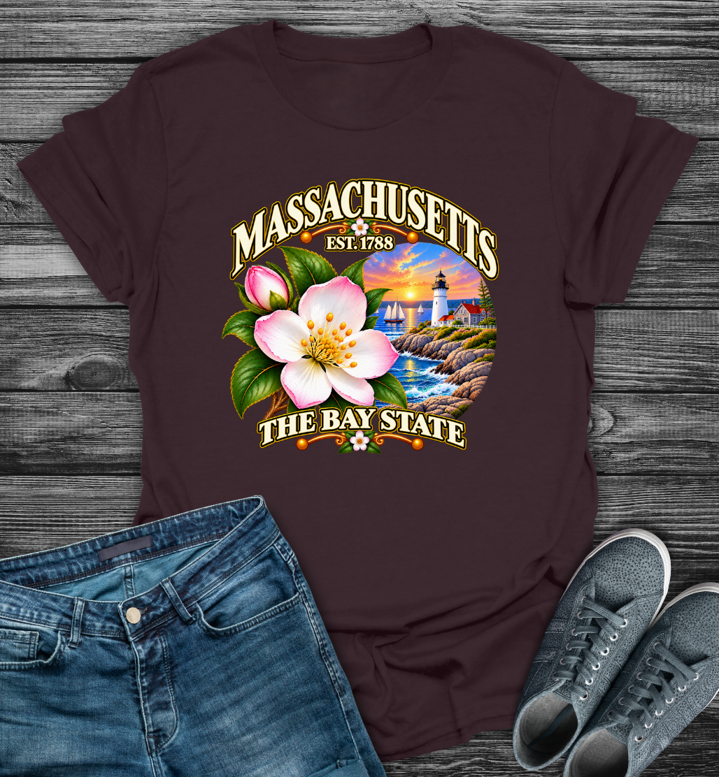 Massachusetts - The Bay State Softstyle T-Shirt