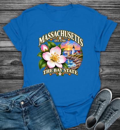 Massachusetts - The Bay State Softstyle T-Shirt