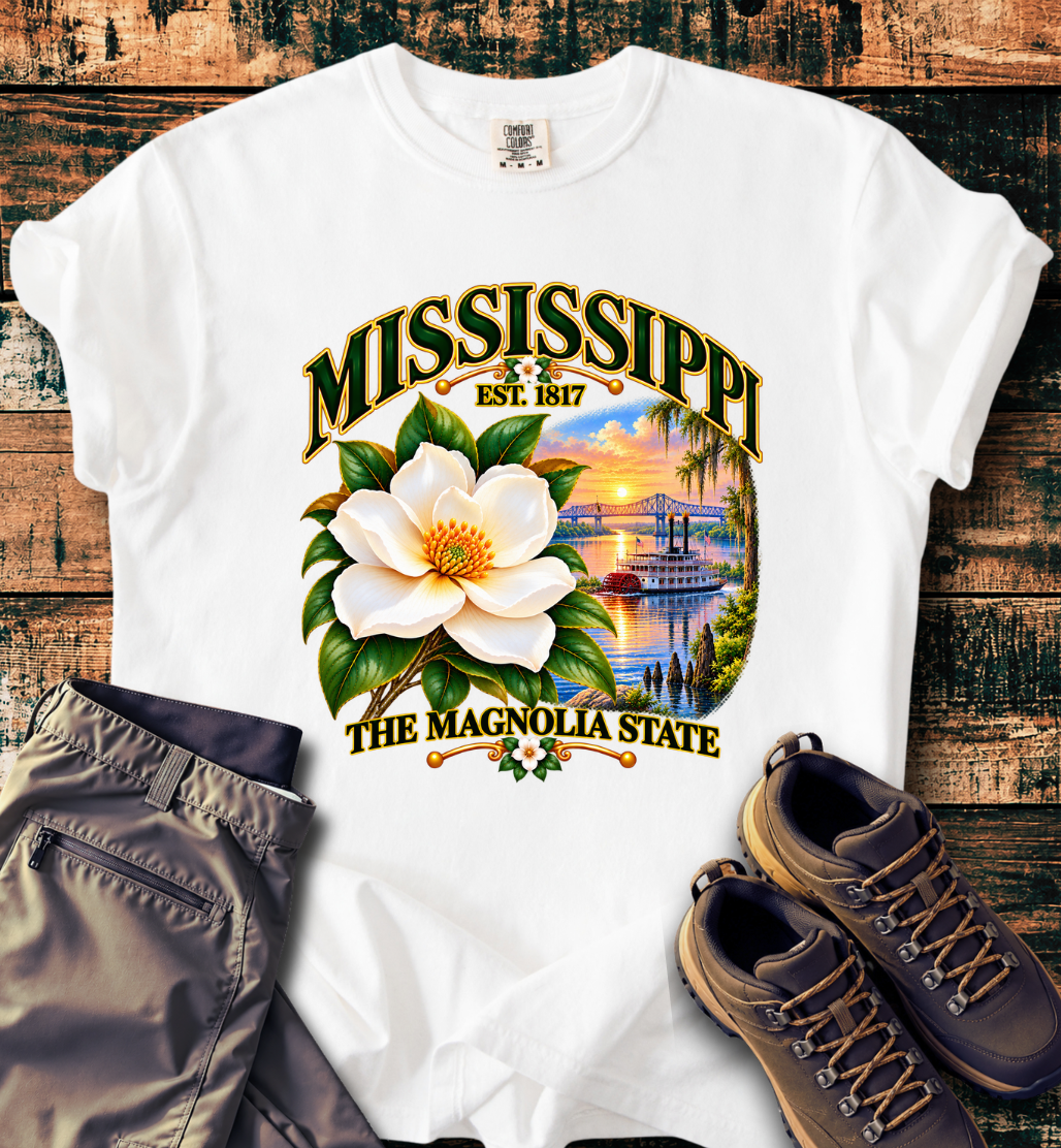 Mississippi - The Magnolia State T-Shirt