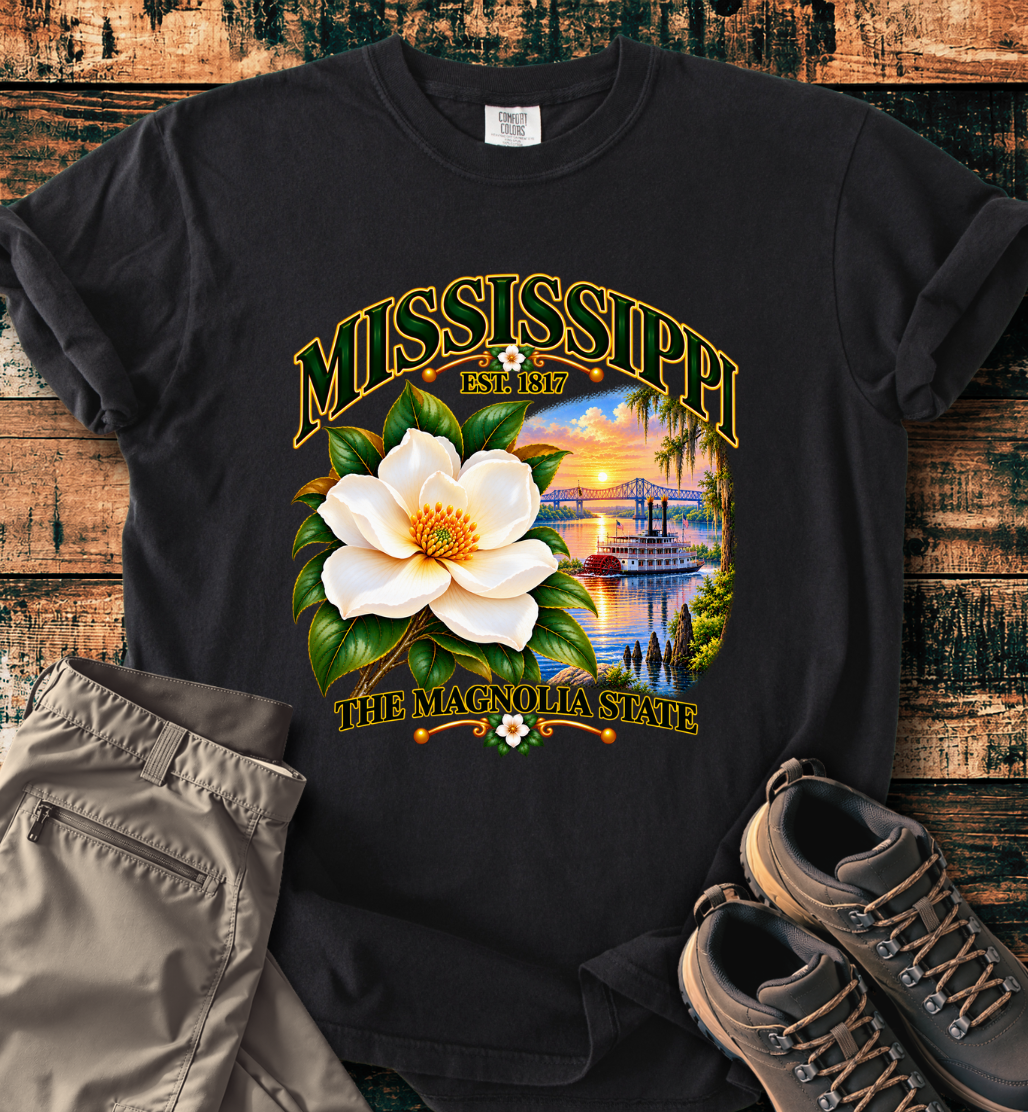 Mississippi - The Magnolia State T-Shirt