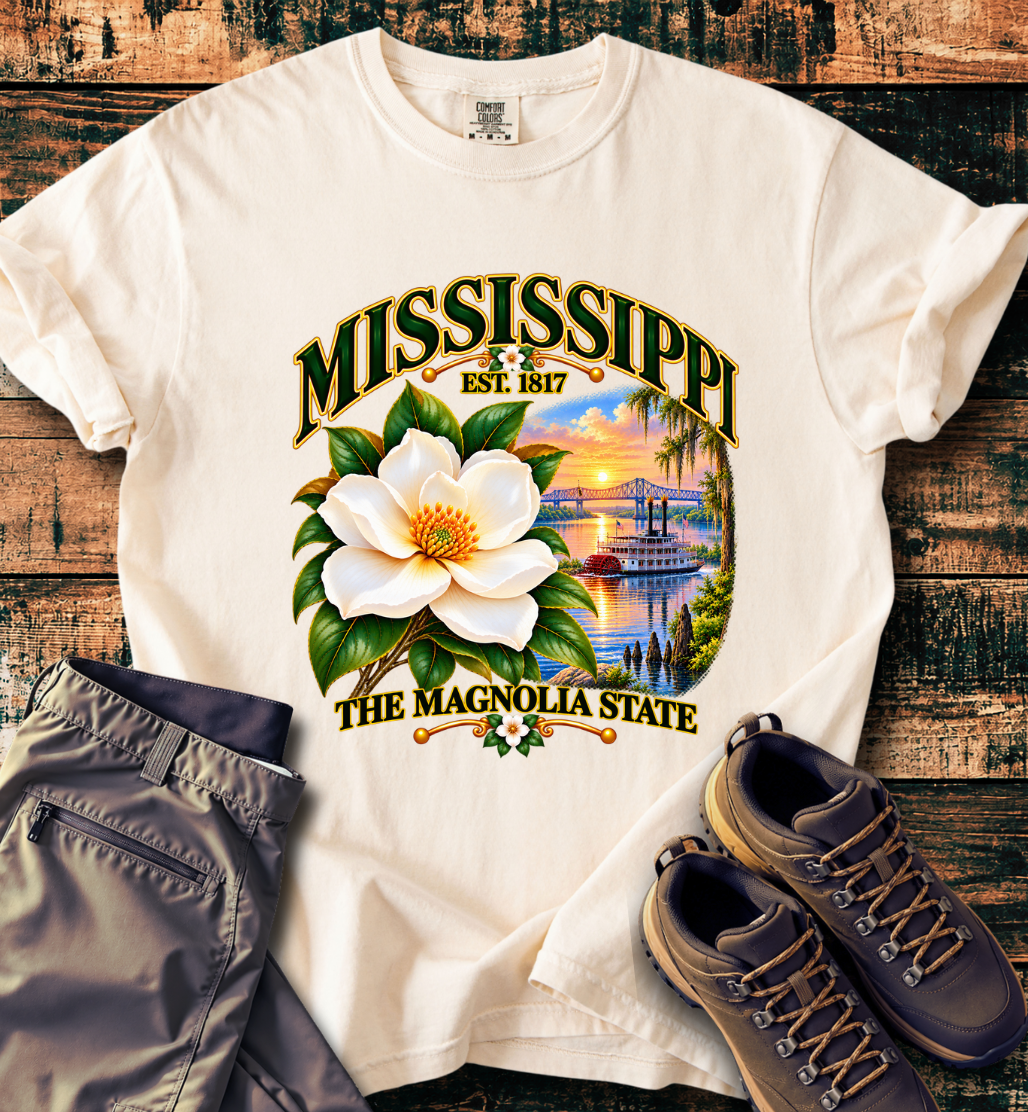 Mississippi - The Magnolia State T-Shirt
