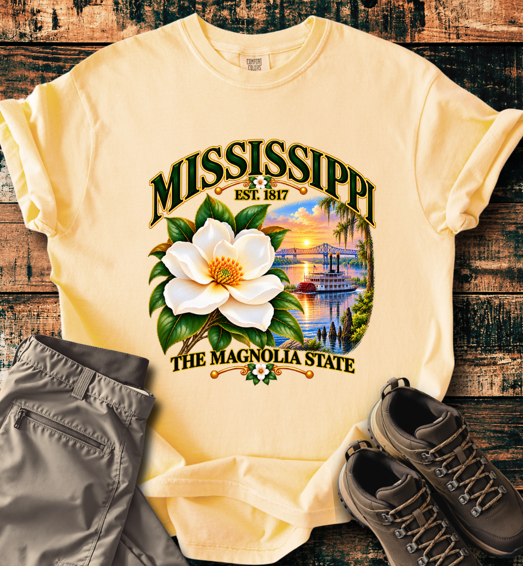 Mississippi - The Magnolia State T-Shirt