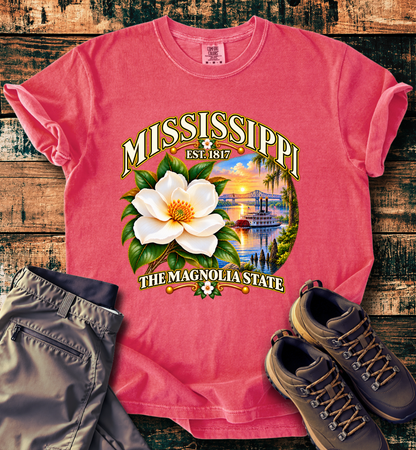 Mississippi - The Magnolia State T-Shirt