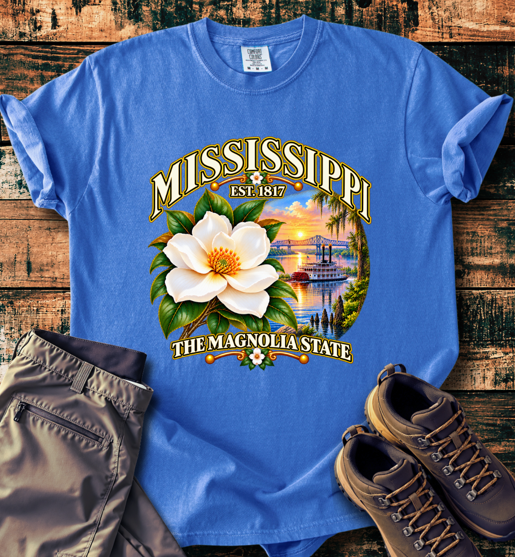 Mississippi - The Magnolia State T-Shirt