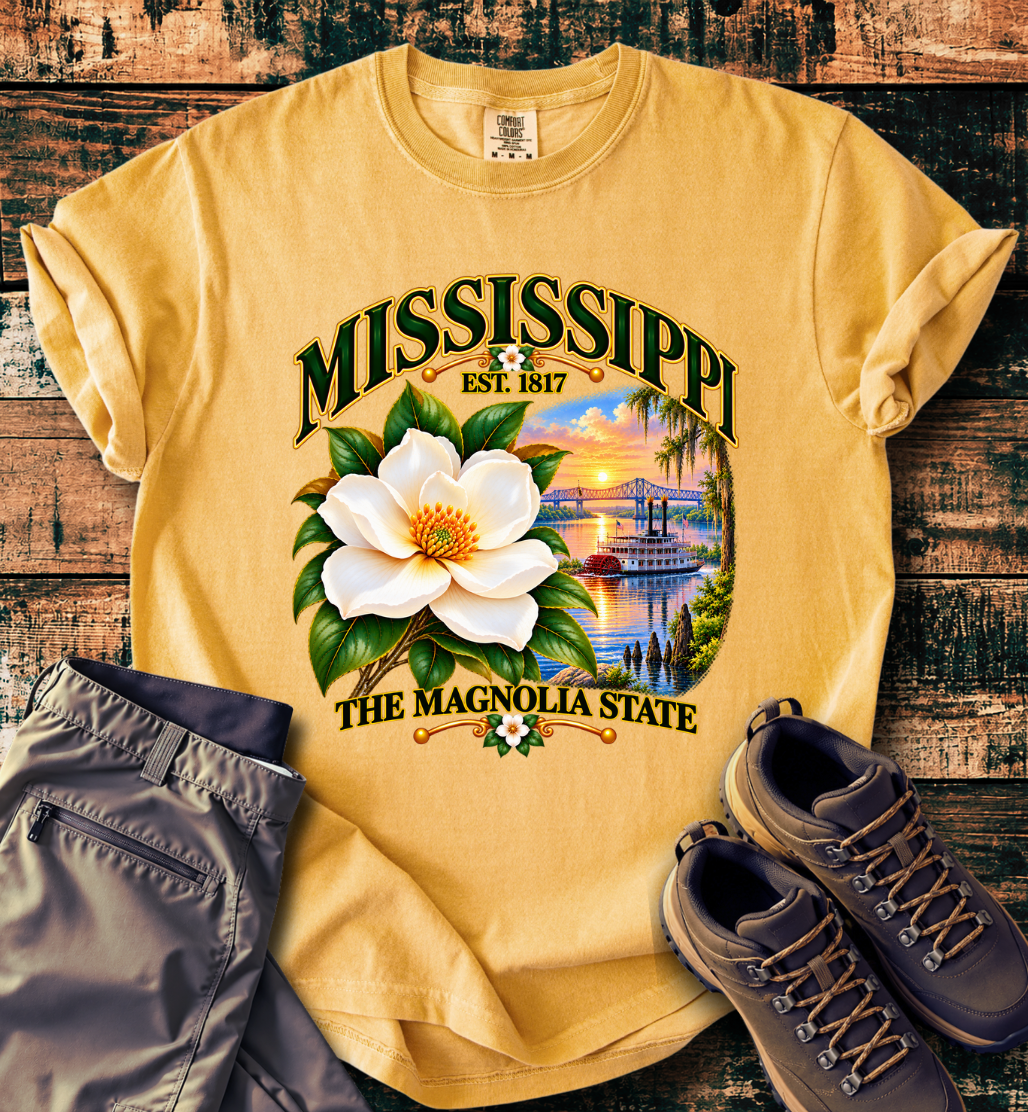 Mississippi - The Magnolia State T-Shirt