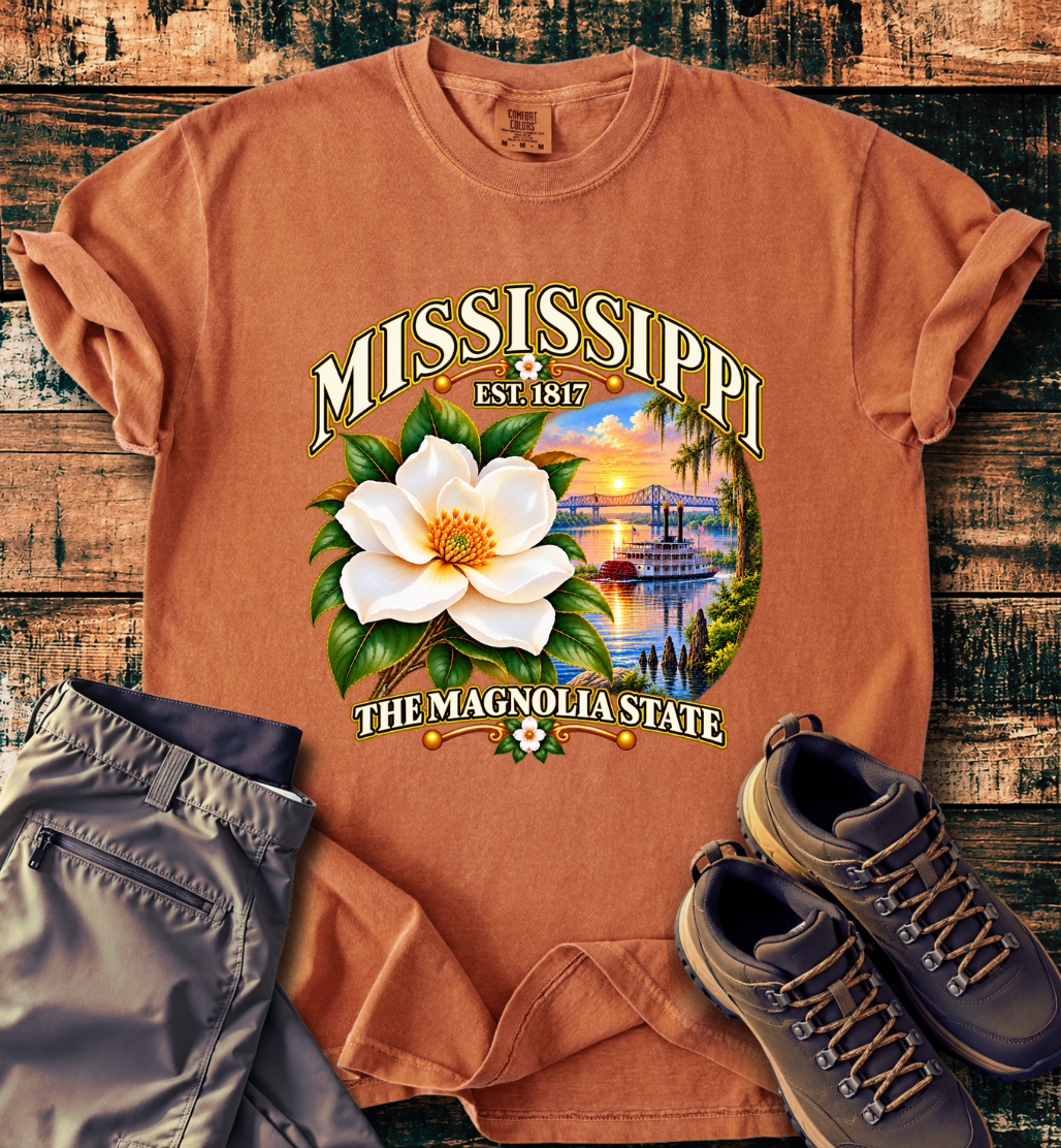 Mississippi - The Magnolia State T-Shirt
