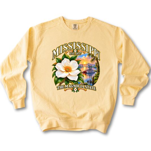 Mississippi - The Magnolia State Sweatshirt