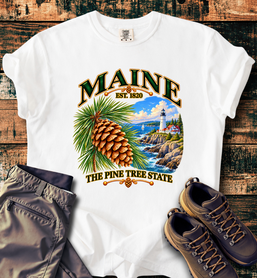 Maine - The Pine Tree State T-Shirt