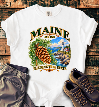 Maine - The Pine Tree State T-Shirt