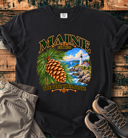 Maine - The Pine Tree State T-Shirt