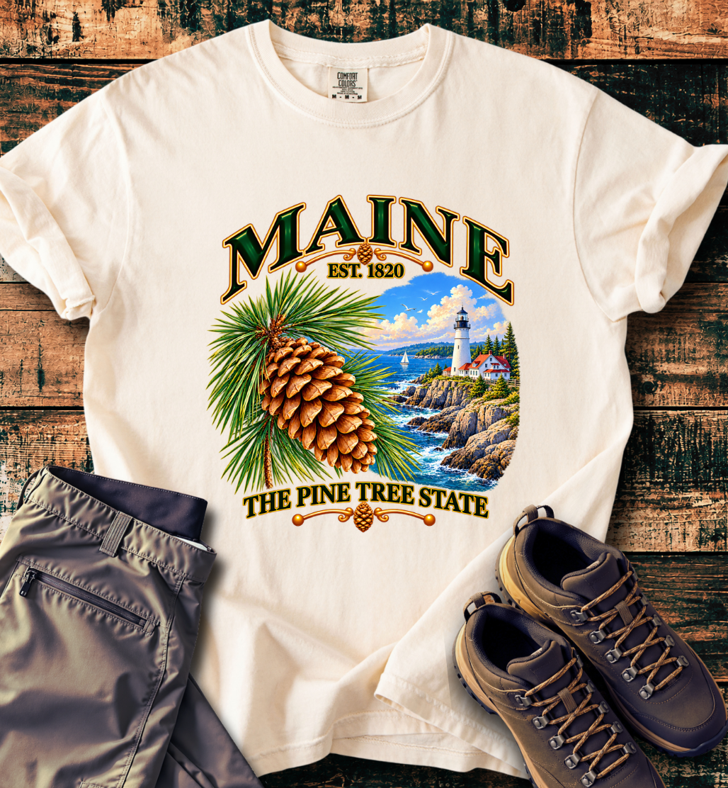 Maine - The Pine Tree State T-Shirt