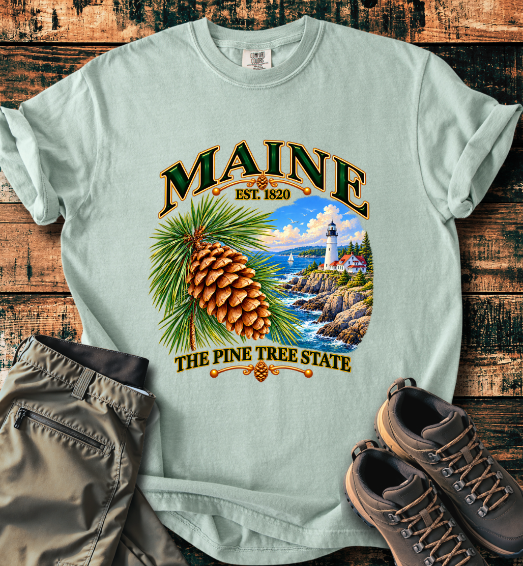 Maine - The Pine Tree State T-Shirt