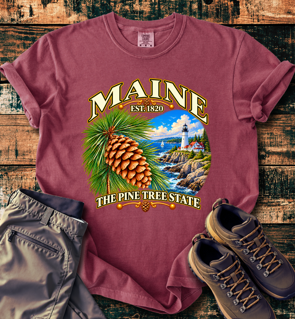 Maine - The Pine Tree State T-Shirt