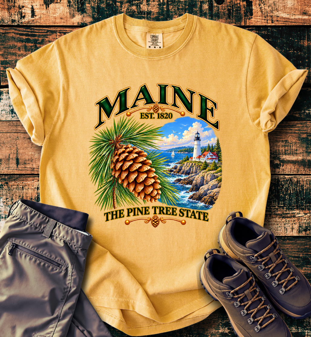 Maine - The Pine Tree State T-Shirt