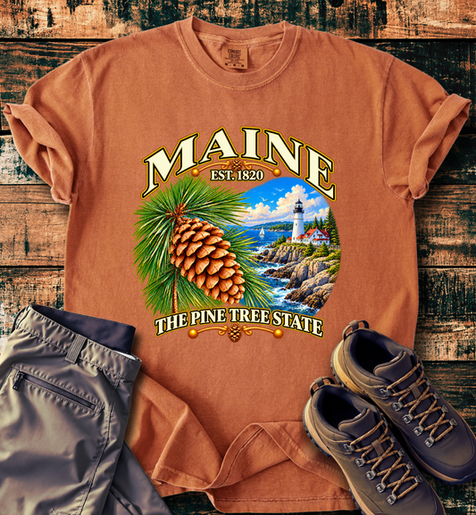 Maine - The Pine Tree State T-Shirt