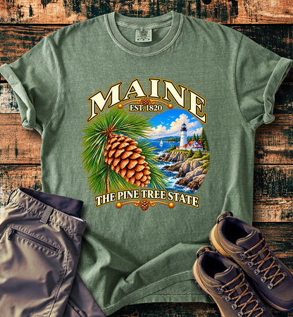 Maine - The Pine Tree State T-Shirt
