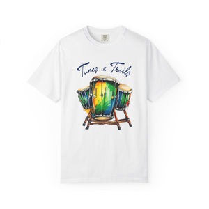Tunes & Trails Colorful Bongo Drum T-Shirt