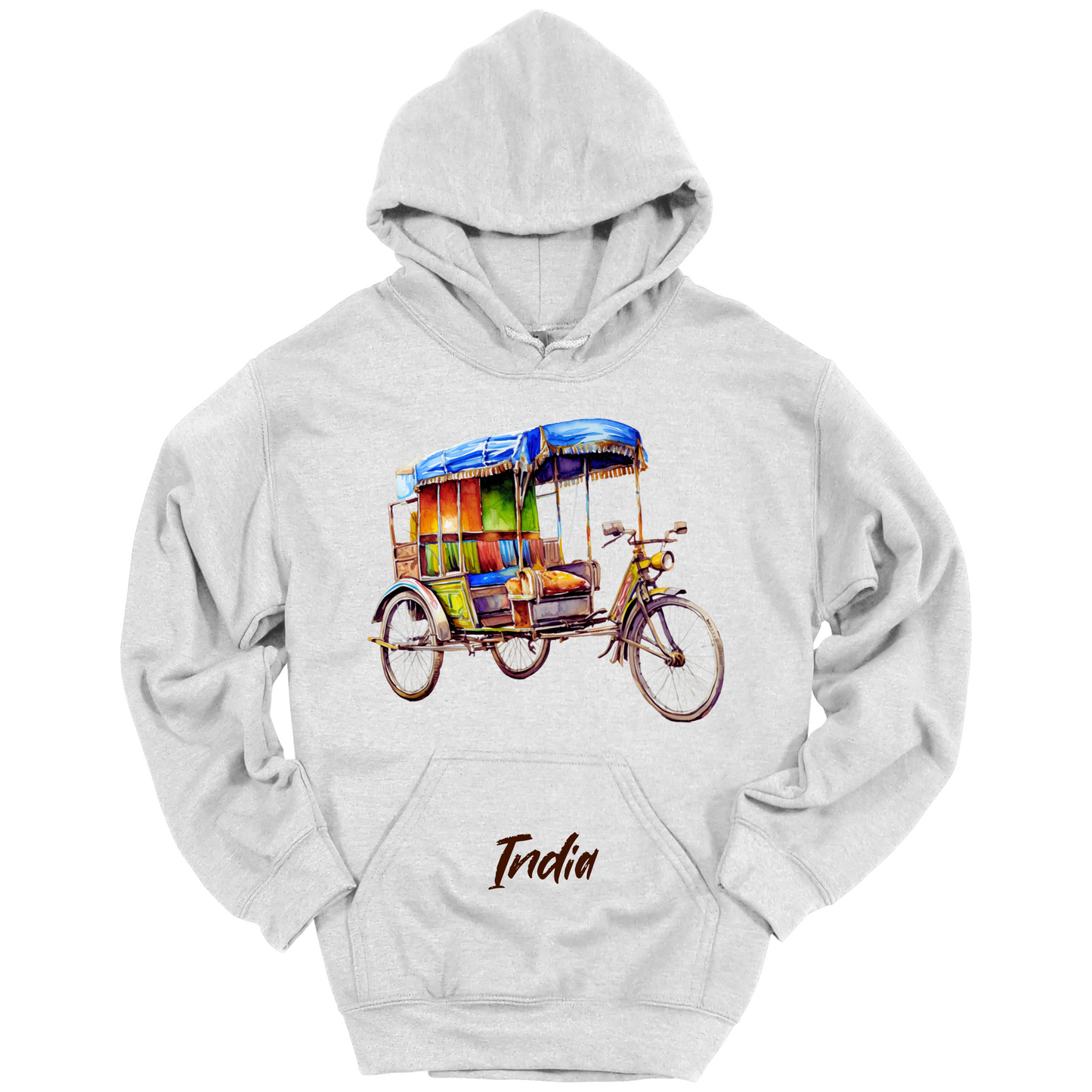 Rickshaw Rides: Explore India Hoodie