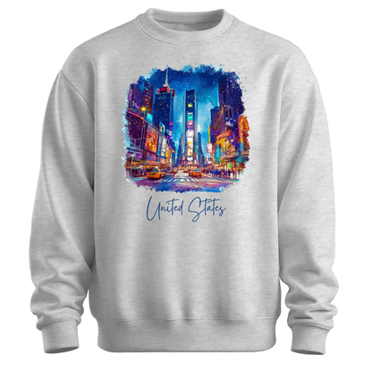 USA Time Square Sweatshirt