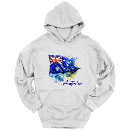Aussie Pride Artistic Flag Hoodie