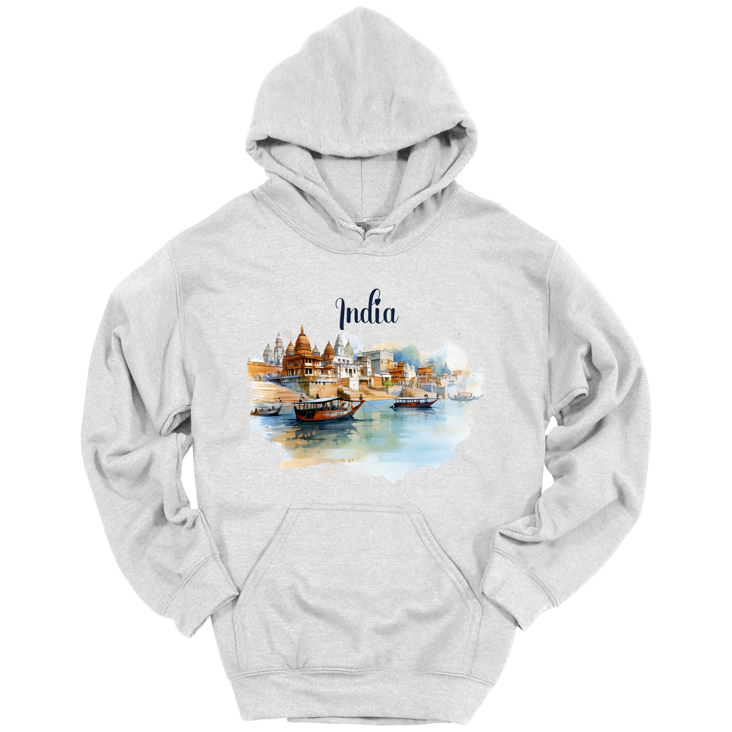 Sacred Waters: Ganga River India Hoodie