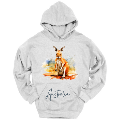 Aussie Hopper Kangaroo Travel Hoodie