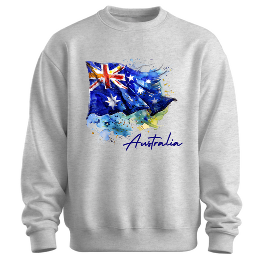 Aussie Pride Artistic Flag Sweatshirt