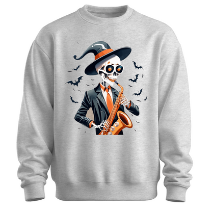Spooky Jazz Music Halloween Sweatshirt