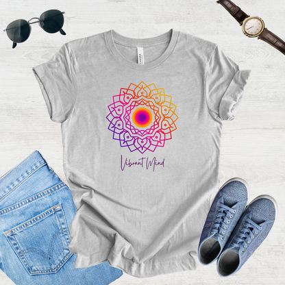 Vibrant Mind Mandala Unisex Tee