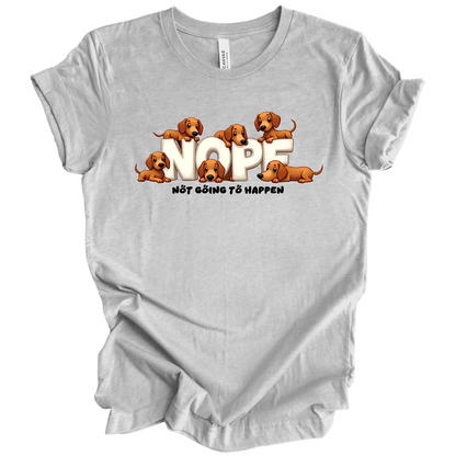 Dachshund NOPE Tee
