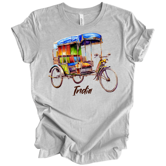 Rickshaw Rides: Explore India Tee