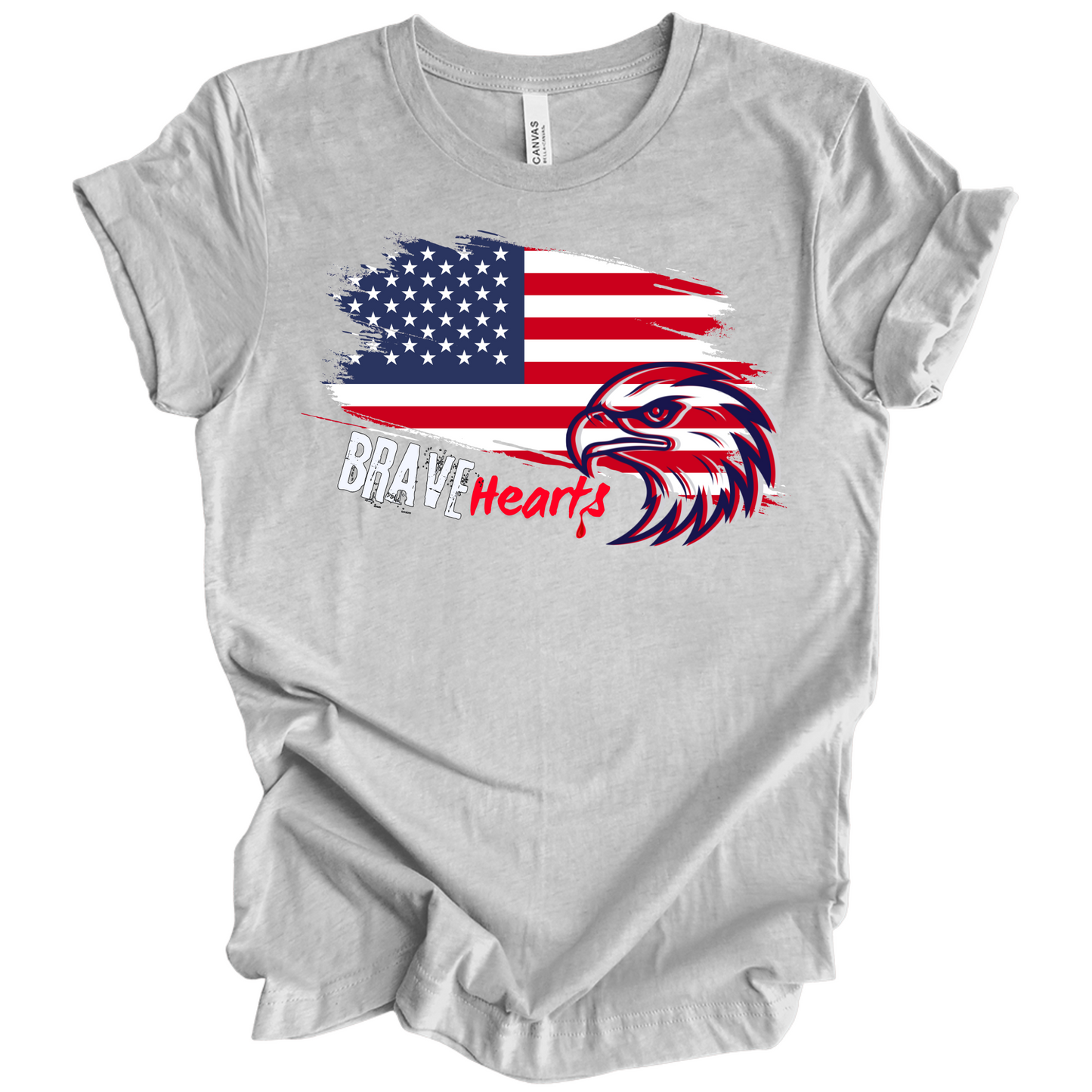 Brave Hearts – Patriot Hawk Tee