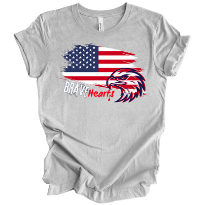 Brave Hearts – Patriot Hawk Tee