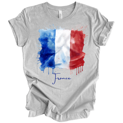 Vive La France: French Flag Tee