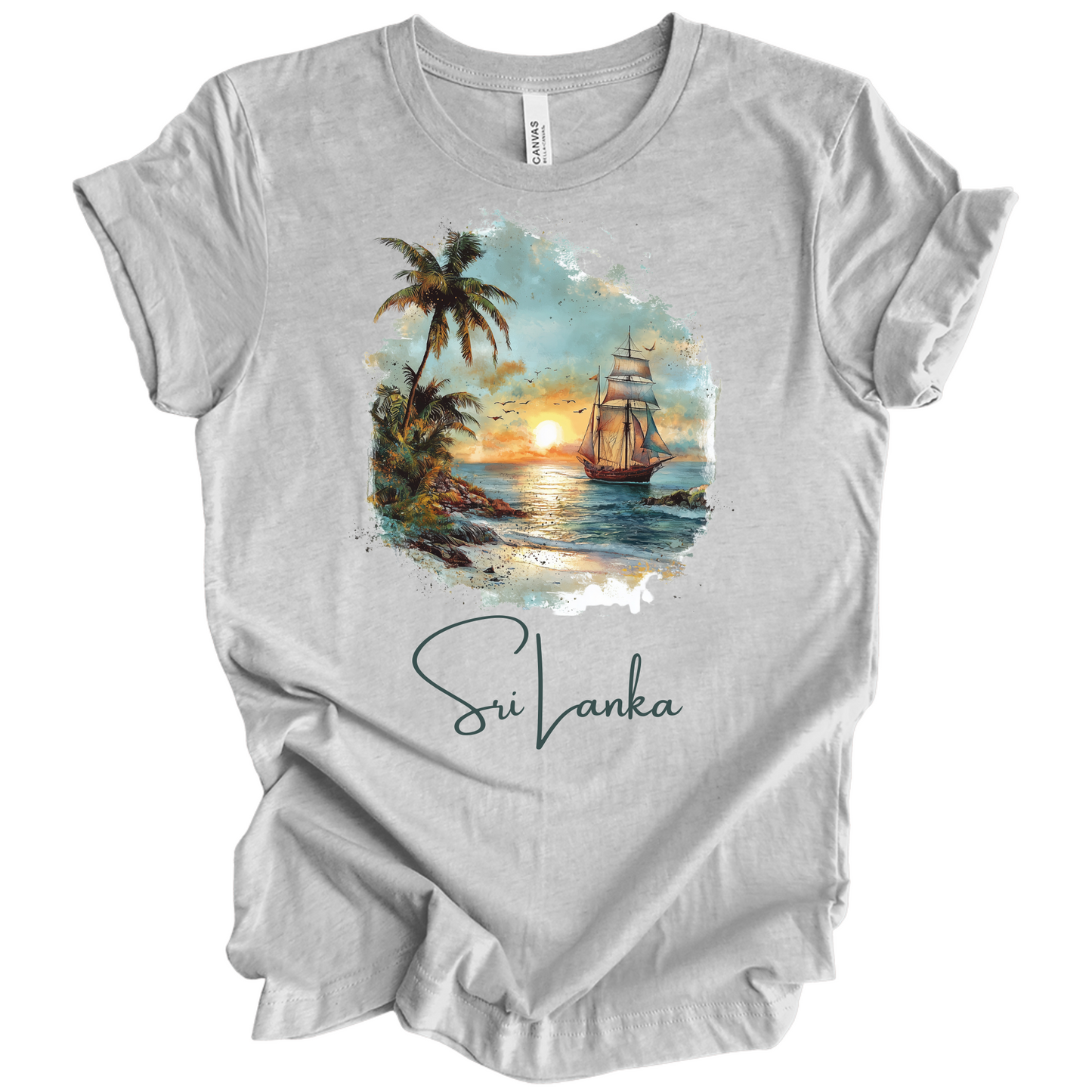 Sri Lanka Escape: Coastal Paradise Tee
