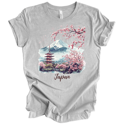 Serene Japan: Fuji & Temples Travel Tee