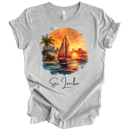 Sri Lanka Sunset Drift Tee