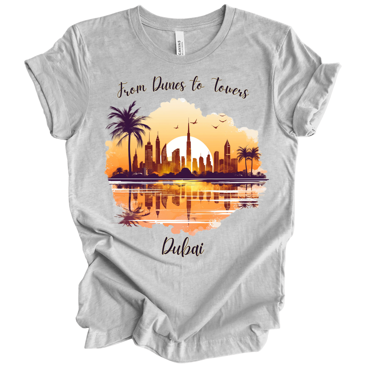 From Dunes to Towers: Dubai Adventure Tee